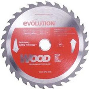Evolution 180BLADEWD 7 X 30T X 20MM For Cutting Wood