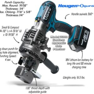 Hougen Ogura 76000 18V Cordless Hole Puncher
