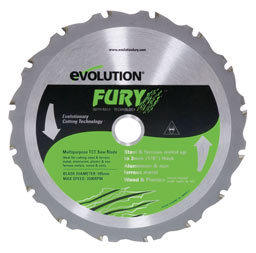 Evolution FURY3BLADE 8-1/4" FURY3 Multipurpose x 20T x 1"